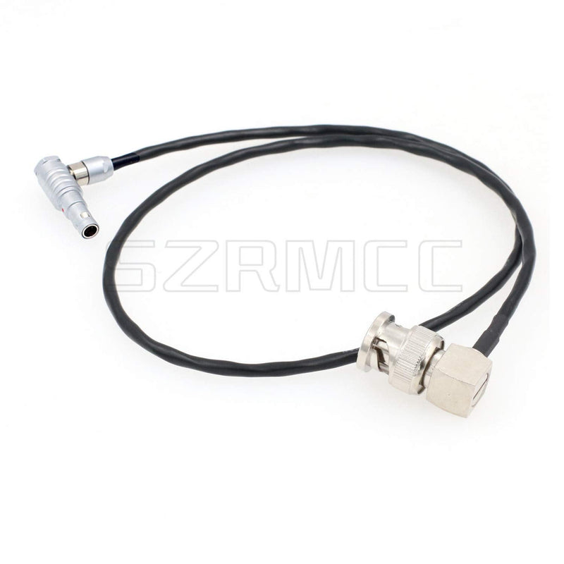 [Australia - AusPower] - SZRMCC Time Code Input Cable for Red Epic Scarlet DSMC2 Camera Right Angle 00B 4 Pin Male to BNC Male Right Angle 4 Pin 