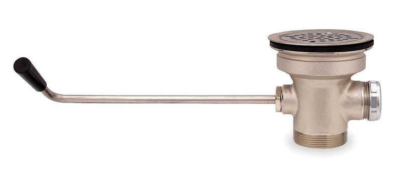 [Australia - AusPower] - T&S Brass B-3952 Twist Handle Waste Drain Valve 