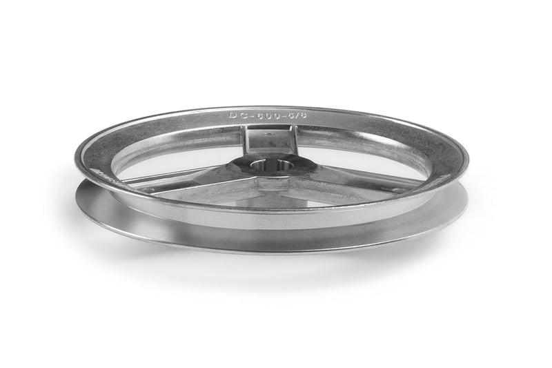 [Australia - AusPower] - Terre Products - V-Groove/V-Belt Drive Pulley, 6'' Outside Diameter, 5/8" Bore, Die Cast, Z3A Zinc Alloy, Compatible Replacement for Chicago Die Cast 600A 