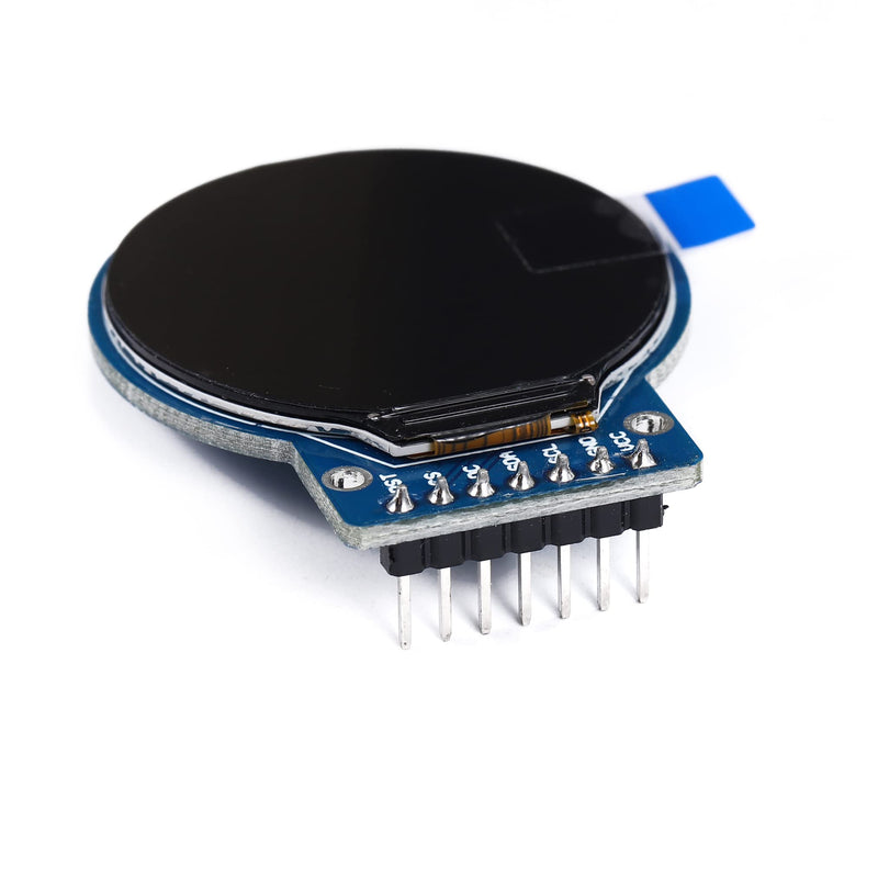 [Australia - AusPower] - Teyleten Robot 1.28 Inch TFT LCD Display Module Round RGB 240*240 GC9A01 Driver 4 Wire SPI Interface 240x240 PCB for Arduino 3PCS 