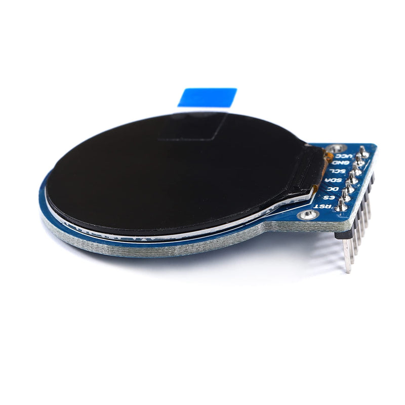 [Australia - AusPower] - Teyleten Robot 1.28 Inch TFT LCD Display Module Round RGB 240*240 GC9A01 Driver 4 Wire SPI Interface 240x240 PCB for Arduino 3PCS 
