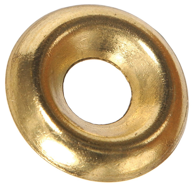[Australia - AusPower] - The Hillman Group The Hillman Group 1253#12 Brass Plated Countersunk Finishing Washer 50-Pack 