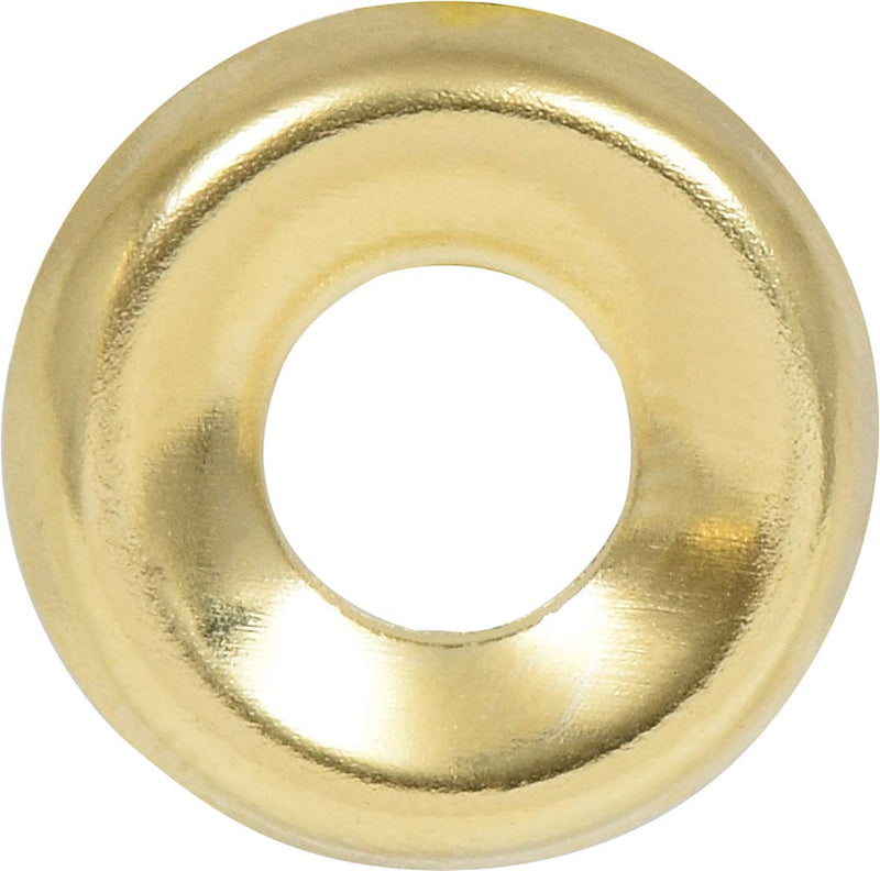 [Australia - AusPower] - The Hillman Group 1252#10 Brass Plated Countersunk Finishing Washers, 50-Pack 