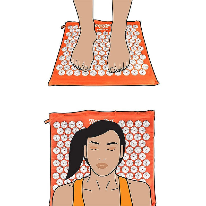 [Australia - AusPower] - Tiger Tail Bundle: Acupressure Energy Mat + Happy Muscles Book 