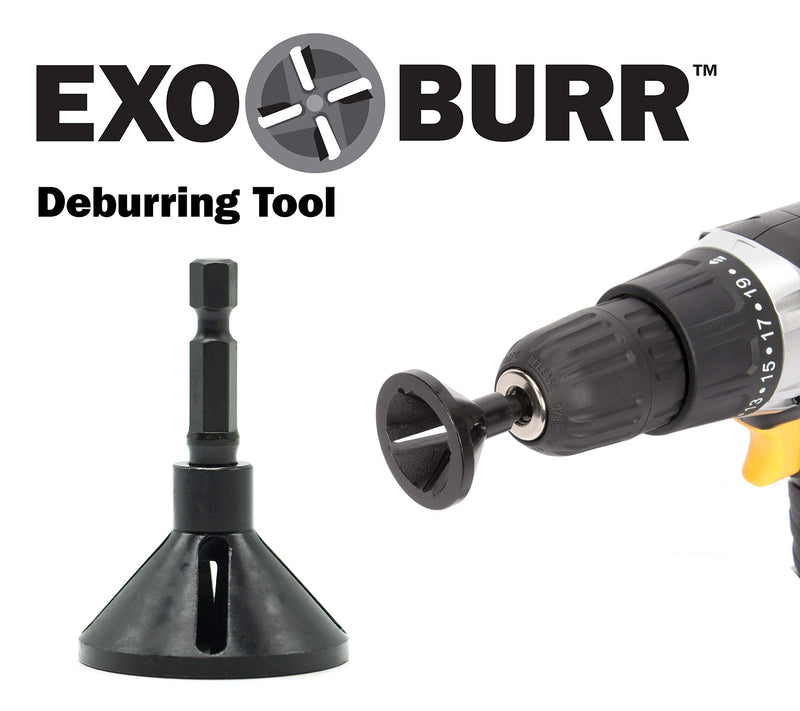 [Australia - AusPower] - Titan 51950 EXO BURR External Deburrer and Chamfering Tool, For 5/16 to 7/8-Inch (8-22mm) Threads 