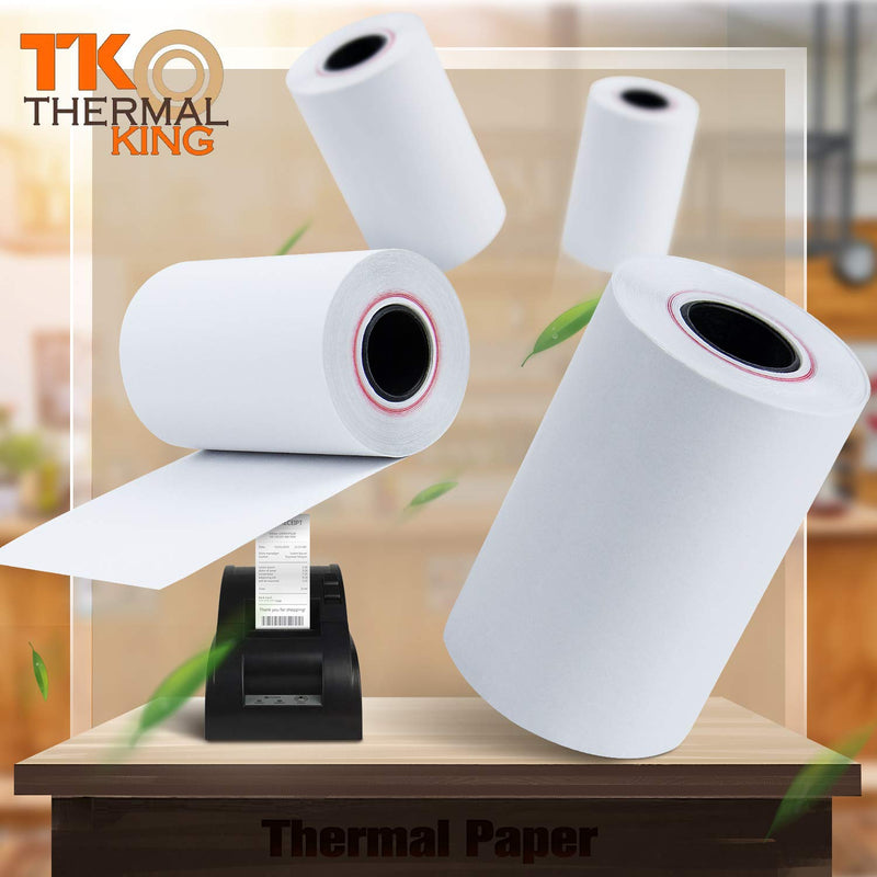 [Australia - AusPower] - TK Thermal King, 2 1/4" x 50' Thermal Paper, 50 Rolls 2-1/4"x50' 