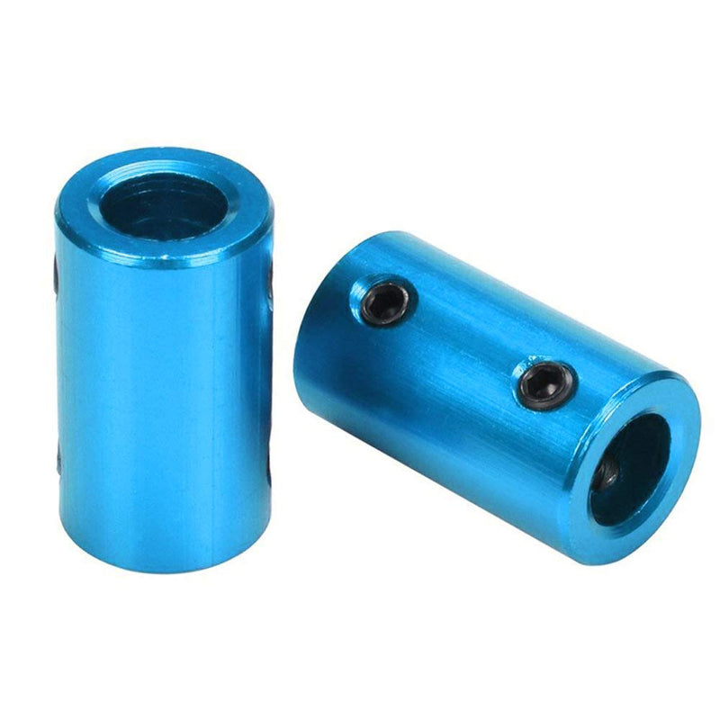 [Australia - AusPower] - 6Pack Treehobby Aluminium Alloy Shaft Coupling Rigid Stepper Motor Wheel Coupler Joint Connector for DIY Car Boat Airplane 3D Printers, 5mm to 8mm 
