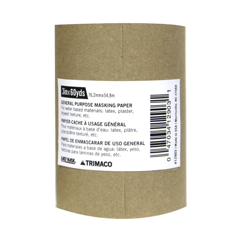 [Australia - AusPower] - 3-inch x 180-feet Brown General Purpose Masking Paper (12903/B3) 3 in. x 180 ft. 