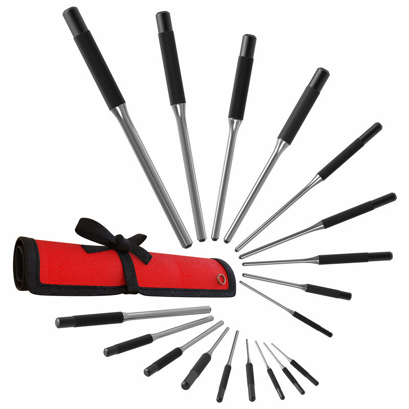 [Australia - AusPower] - TuffMan Tools, Roll Pin Punch Set 9pc - Great for Gun Building and Removing Pins 