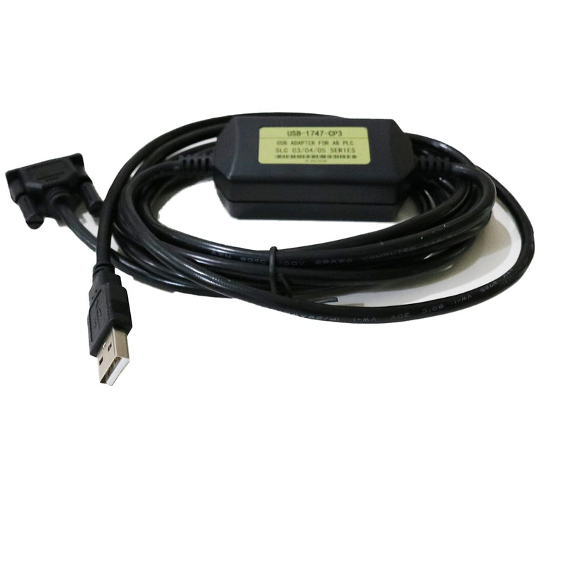 [Australia - AusPower] - Twinkle Bay PLC Programming Cable Compatible with AB USB-1747-CP3 SLC 5/03 5/04 5/05 