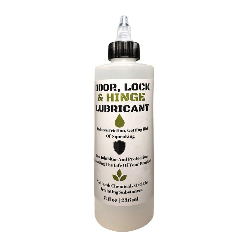 [Australia - AusPower] - Door, Lock, and Hinge Lubricant - 8 Oz - Great for Sliding Doors, Garage Doors, Stiff Hinges, and Stuck Locks (1) 