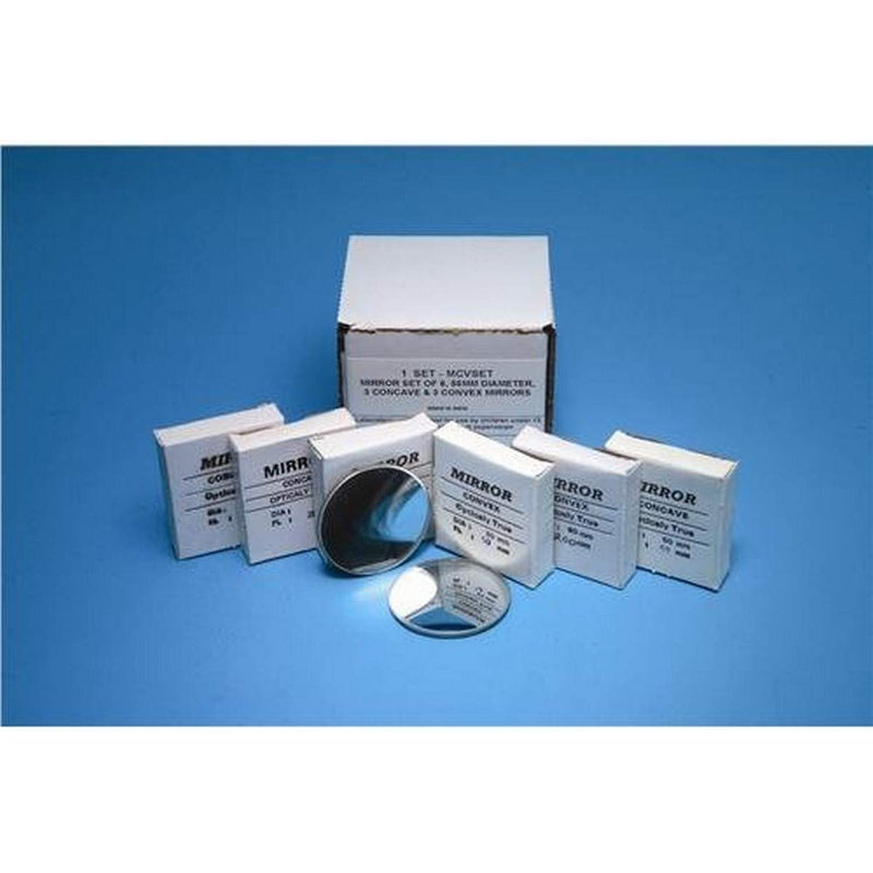 [Australia - AusPower] - United Scientific™ MCVSET Glass Mirror, Set of 6 