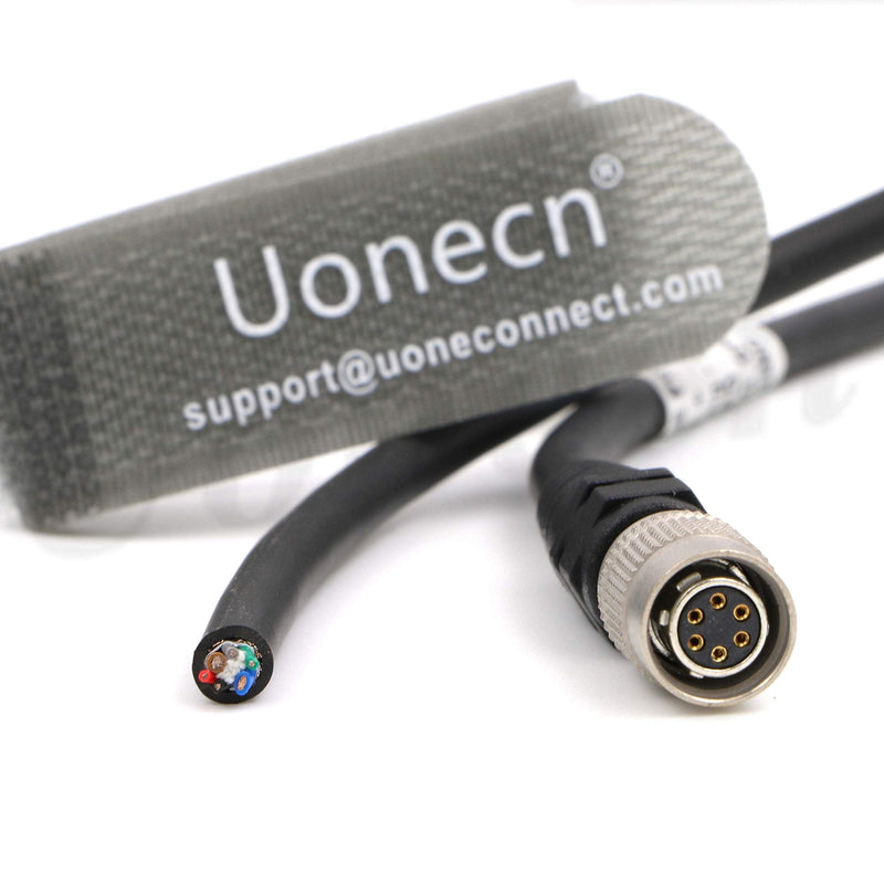 [Australia - AusPower] - Industrial Camera Power Trigger IO Signal Cable 6 Pin Hirose Female Plug for Basler AVT GIGE Sony CCD Industrial Camera 1 Meter Injection Version 1 Meter 