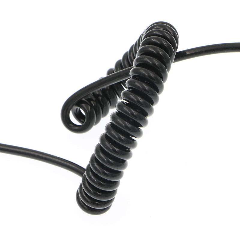 [Australia - AusPower] - Uonecn 3 pin Male to Right Angle DC Spring Cable for Tilta Cameras Power Cable 