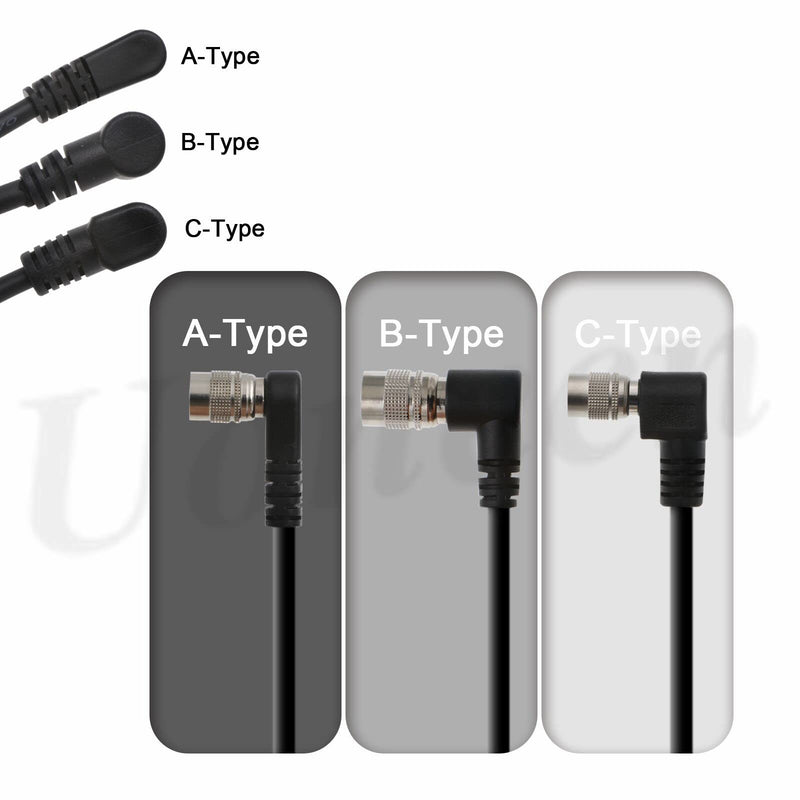 [Australia - AusPower] - Uonecn Hirose HR10A-7P-6S Basler AVT GIGE CCD Industrial Camera Power Right Angle 6-Pin Female Data Cable 1 Meter 