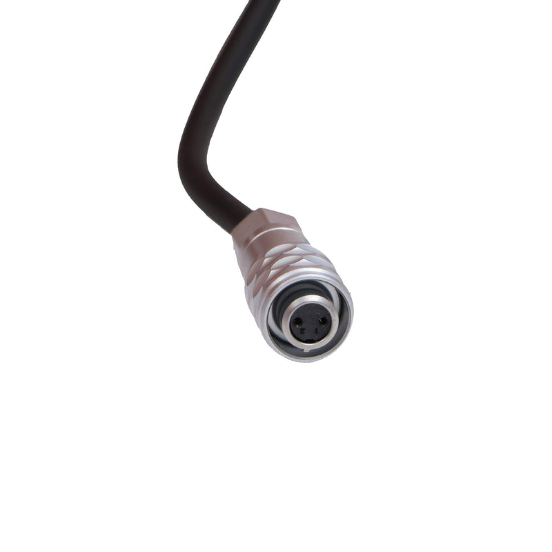 [Australia - AusPower] - Uonecn Power Cable for Blackmagic Pocket Cinema Camera BMPCC 4K Weipu 2 pin Female to Right Angle DC Gold Mount V Mount Battery Coiled Cable 