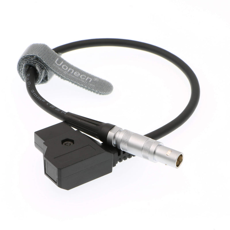 [Australia - AusPower] - Uonecn Power Cable for Z Cam E2 Blackmagic Pocket Cinema Camera 4 Pin FFA 0S 304 to D Tap 