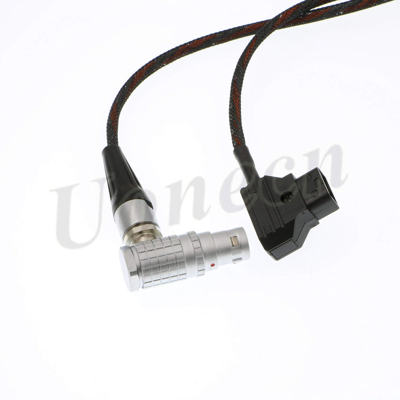 [Australia - AusPower] - Uonecn Right Angle 8 Pin Female to D-tap Flexible Power Cable for Arri Alexa Mini Camera 