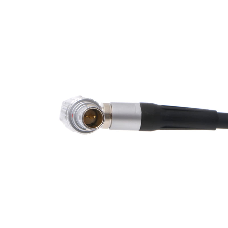 [Australia - AusPower] - Uonecn Teradek Bond Power Cable Right Angle 2 pin Male to Right Angle 2 pin Male for ARRI Alexa Camera 18'' 