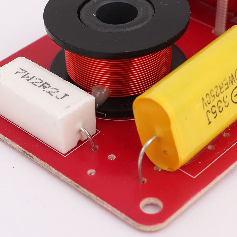 [Australia - AusPower] - uxcell 2 Pcs 100W 2-Way Speaker System Audio Crossover Filters Frequency Distributor 