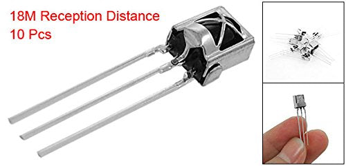 [Australia - AusPower] - uxcell 10 Pcs Receiving 18M Infrared VS1838B IR Receiver Modules 
