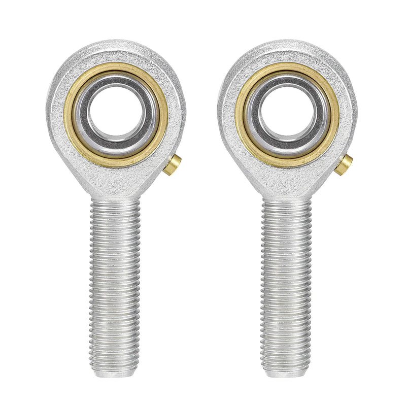 [Australia - AusPower] - uxcell POSB6 Rod End Bearings 3/8-inch Bore Pre-Lubricated Bearings 3/8-24 Male Thread Right Hand 2pcs 3/8" 