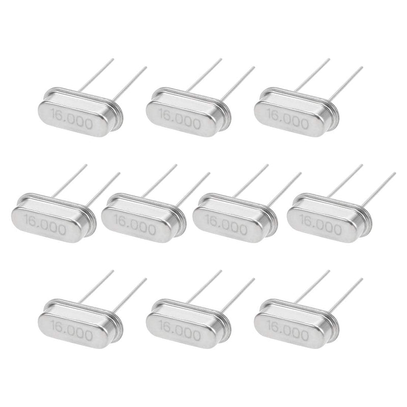 [Australia - AusPower] - uxcell DIP Quartz Crystal Oscillators Resonators 16MHz HC-49S Replacements 10 Pcs 