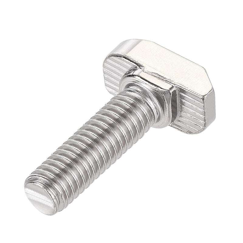 [Australia - AusPower] - uxcell M6x25mm T-Slot Drop-in Stud Sliding Bolt Screw Carbon Steel for 30 Series Aluminum Profile 8pcs 