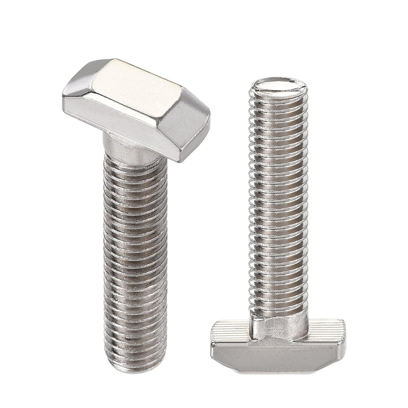[Australia - AusPower] - uxcell M8x35mm T-Slot Drop-in Stud Sliding Bolt Screw Carbon Steel for 40 Series Aluminum Profile 20pcs 