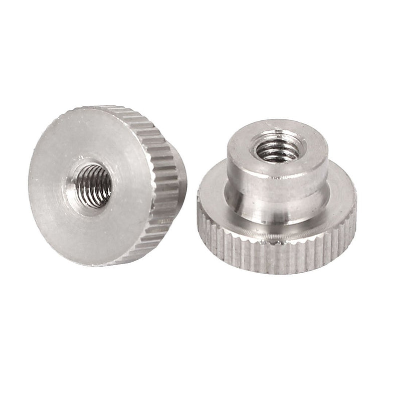 [Australia - AusPower] - uxcell a16050300ux0484 M5 304 Stainless Steel Hand Tighten Knurled Thumb Nuts Fasteners 5 Pcs 