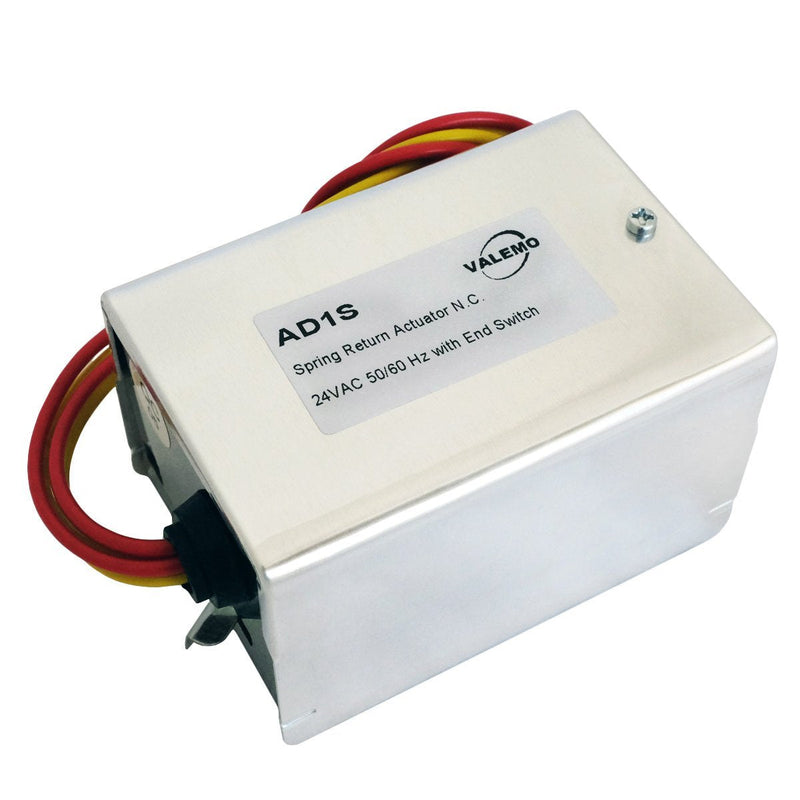 [Australia - AusPower] - Valemo AD1S Powerhead, 24 VAC, with End Switch, 18" Leads - Replacement for Honeywell V8043E and V8043A power heads 