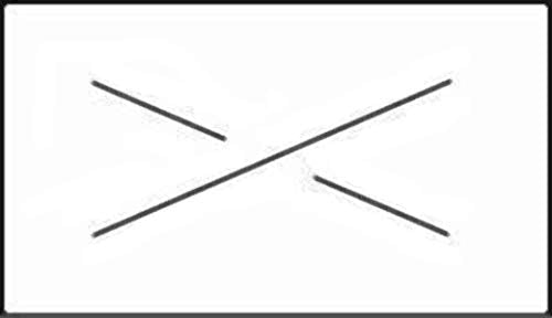 [Australia - AusPower] - Veltec 2212 White Pricing Labels for Garvey (22-6, 22-7, 22-8) and Contact (6.22, 7.22, 8.22) One-Line Price Gun/Labelers, Free Ink Roller – 9 Rolls, 11,000 Labels with Security Slits 