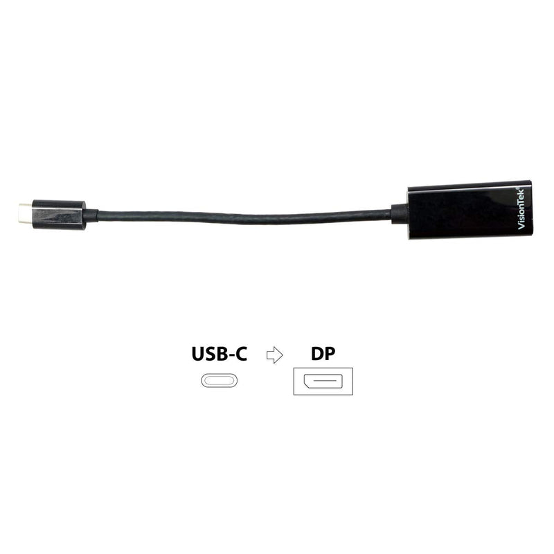[Australia - AusPower] - VisionTek USB 3.1 Type C to DisplayPort Adapter (M/F) - 900817 