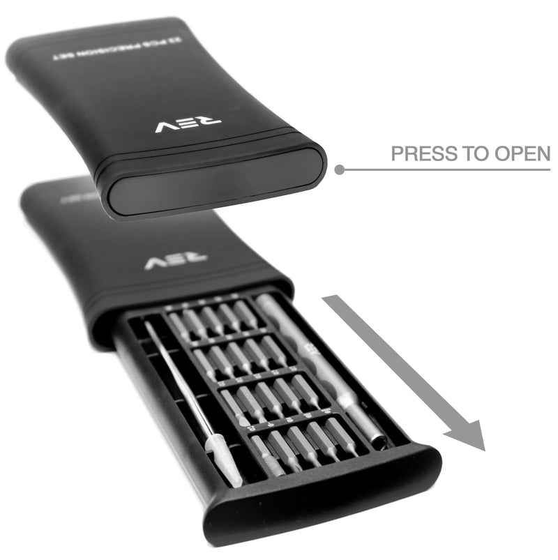 [Australia - AusPower] - VViViD REV Multipurpose Precision Screwdriver Repair Kit (22 Piece Precision Kit) 22 Piece Precision Kit 