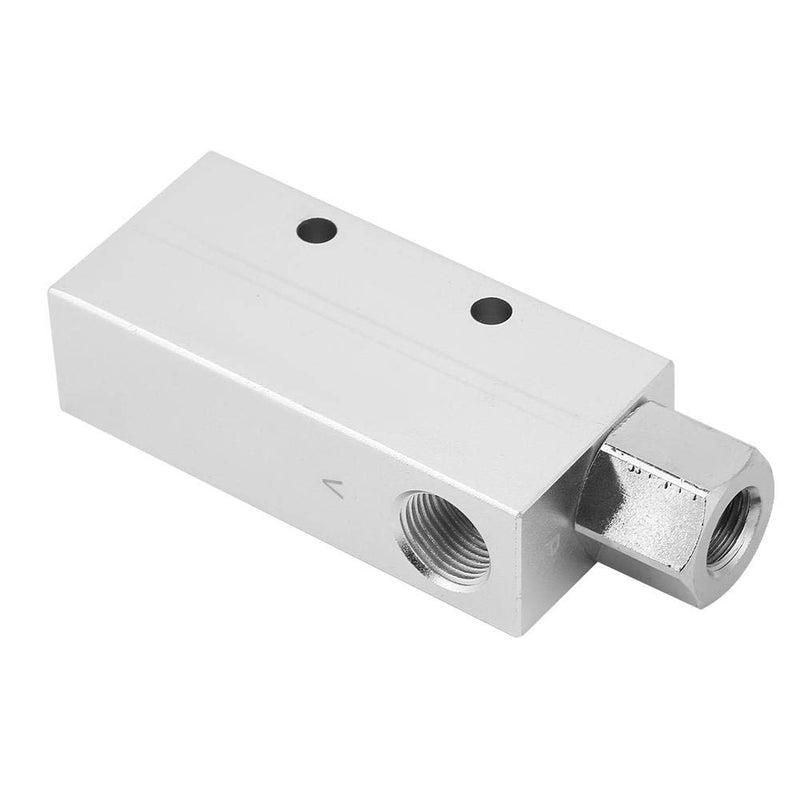 [Australia - AusPower] - Vacuum Generator with Silencer, CV-20HS Aluminum Alloy Pneumatic Air Exhaust Vacuum Generator Vacuum Ejector Precision Threads 