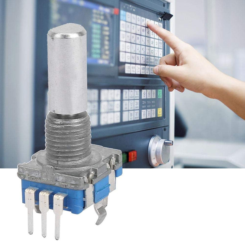 [Australia - AusPower] - 10PCS 5 Pin Rotary Encoder+Washers+Nuts DC 5V EC11 Rotary Encoder Coding Switch Digital Potentiometer with Switch 