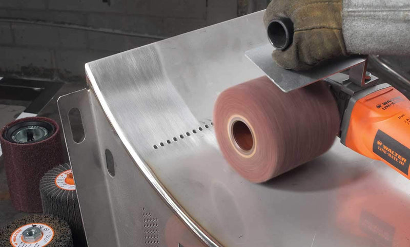 [Australia - AusPower] - Walter 07M422 Blendex Linear Finishing Abrasive Drum - Coarse Grit, 4-1/2 in. Finishing Drum for Surface Conditioning. Abrasive Tools and Accessories 
