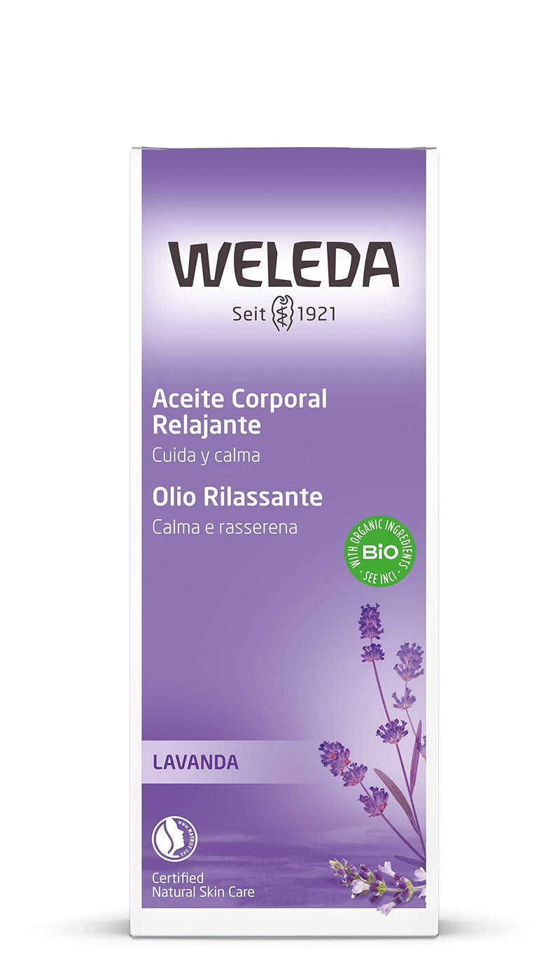 [Australia - AusPower] - Weleda Relaxing Lavender Body & Beauty Oil, 3.4 Fluid Ounce, Clear 
