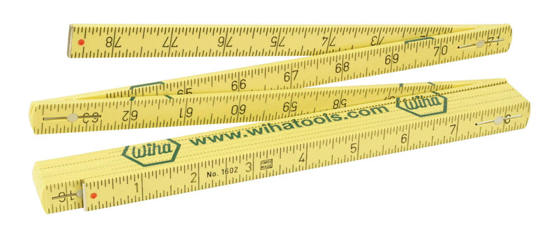 [Australia - AusPower] - Wiha 61662 Metric Long Life MaxiFlex Folding Ruler with Outside Reading 