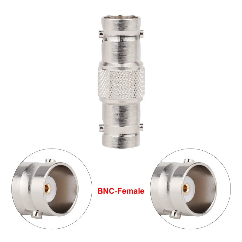 [Australia - AusPower] - XRDS -RF BNC Connectors, BNC Female to Female Adapter 4 Pack BNC Coupler 