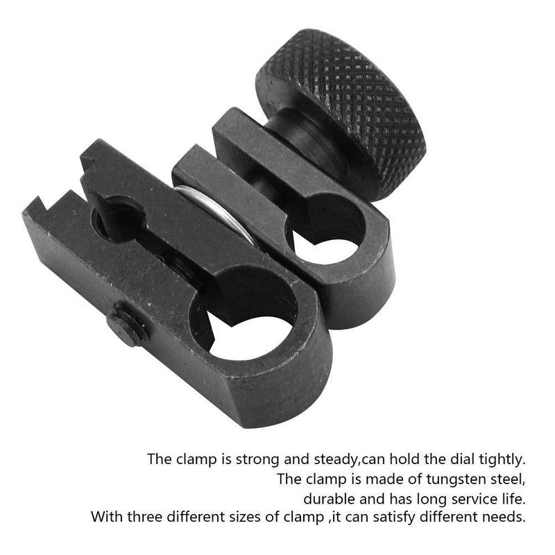 [Australia - AusPower] - Clamp Chuck, Dial Indicator Clamp Chuck Sleeve Lever Dial Gauge Swivel Dovetail Clamp for Dial Test Indicator 8MM 6MM 4MM 