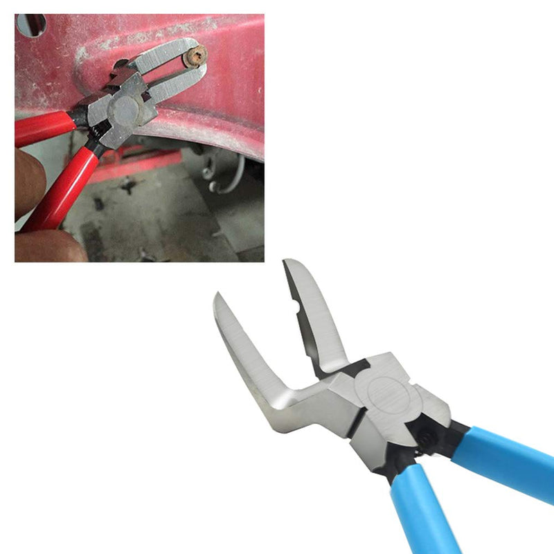 [Australia - AusPower] - yisige Mutipurpose Diagonal Cutting Pliers Wire Flush Cutters Car Push Retainer Rivet Trim Clip Pry Puller Clips Panel Assortments Puller Auto Body Tools 