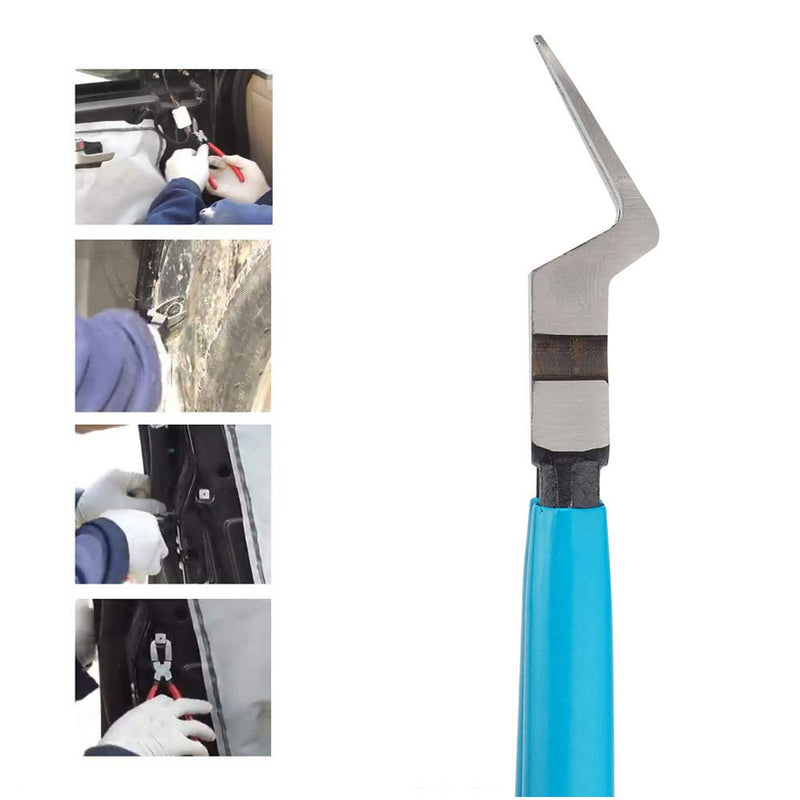 [Australia - AusPower] - yisige Mutipurpose Diagonal Cutting Pliers Wire Flush Cutters Car Push Retainer Rivet Trim Clip Pry Puller Clips Panel Assortments Puller Auto Body Tools 