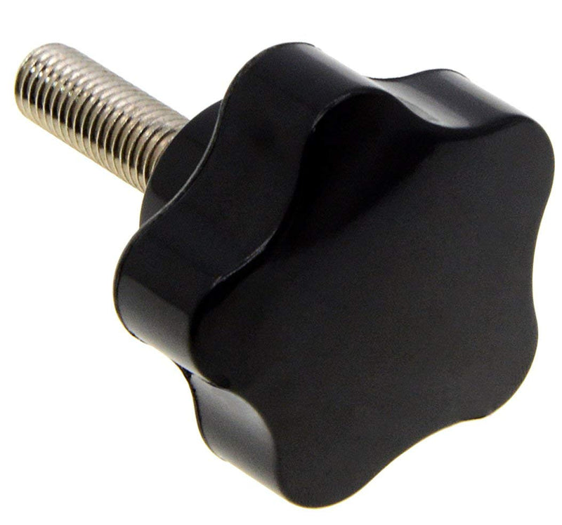 [Australia - AusPower] - YXQ M8 x 30mm Thread Replacement Star Hand Knob Tightening Screw Quick Removal for Umbrella Base (6Pcs) M8 x 30(6Pcs) 