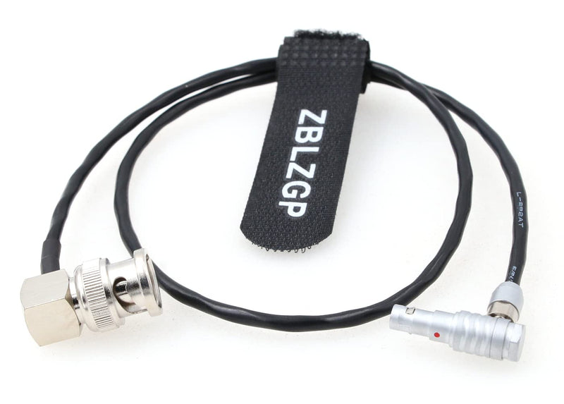 [Australia - AusPower] - ZBLZGP Time Code Adapter Cable for Red Epic Scarlet Right Angle BNC Male to Right Angle 00B 4 Pin Male Nor1438 Cable elbow 4 pin 