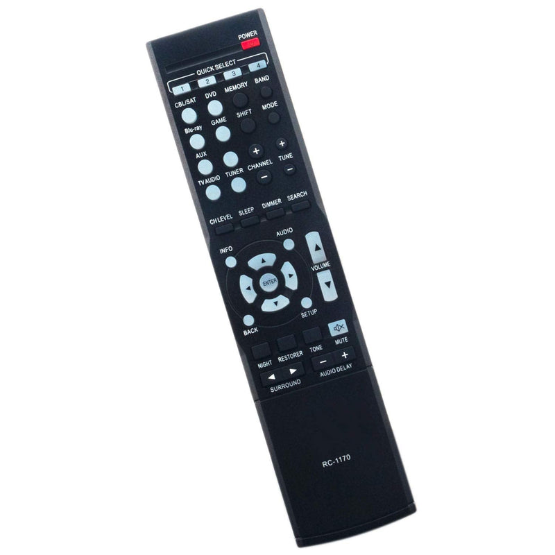 [Australia - AusPower] - RC-1170 Replacement Remote Control Applicable for Denon AV Receiver AVR-1513 DHT-1513BA 