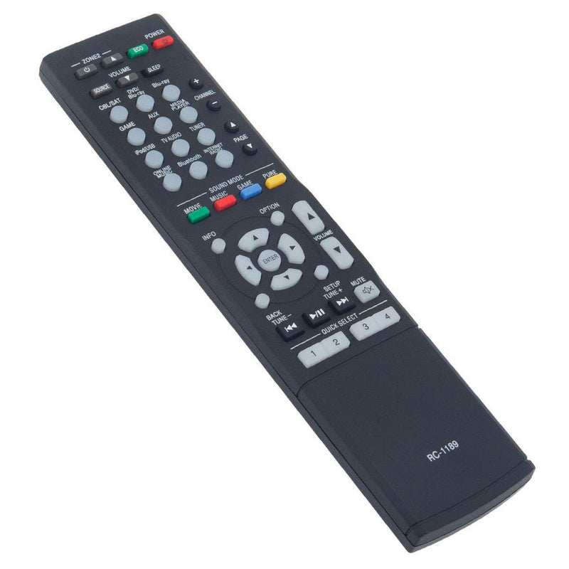 [Australia - AusPower] - RC-1189 Replacement Remote Control Applicable for Denon AV Receiver AVR-S710W AVR-S720W AVR-X1200W AVR-S700W AVR-X1100W 