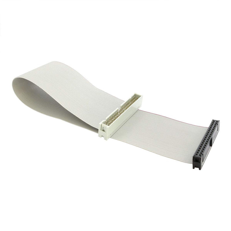 [Australia - AusPower] - ZRM&E 30cm IDE Female to Male Hard Disk Cable 40 Pins IDE Extension Flexible Flat Cable for 3.5 Inch IDE Interface Hard Drive, 5.25 Inch IDE CD and DVD Compatible 